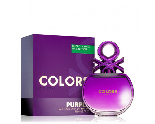 Benetton Colors de Benetton Woman Purple , Туалетная вода 80 мл