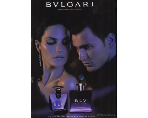 Bvlgari BLV Notte pour Homme , Туалетная вода 50 мл (тестер)