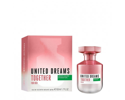 Benetton United Dreams Together for Her , Туалетная вода 80 мл (тестер)