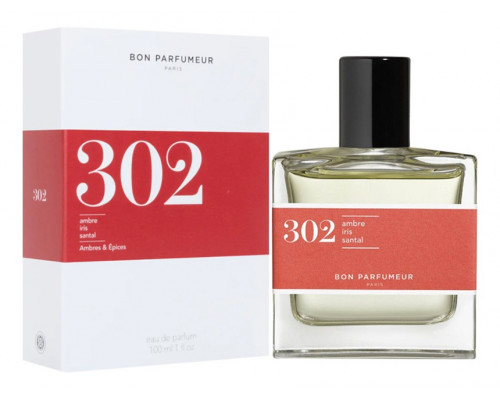 Bon Parfumeur 302 amber, iris, sandalwood , Парфюмерная вода 100 мл (Тестер)