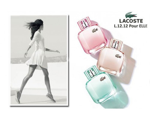 Lacoste Eau de Lacoste L.12.12 Pour Elle Sparkling , Туалетная вода 90 мл. (тестер)