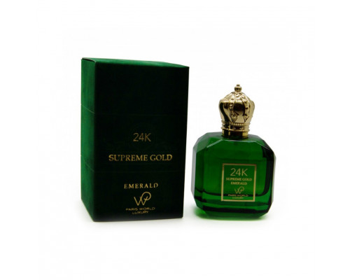 Paris World Luxury 24K Supreme Gold Emerald , Парфюмерная вода 100мл