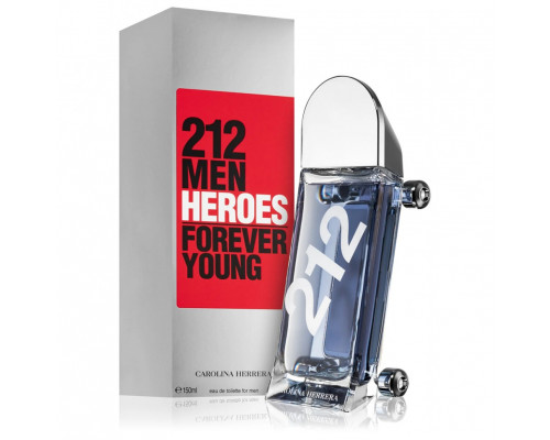 Carolina Herrera 212 Men Heroes Forever Young , Туалетная вода 150 мл