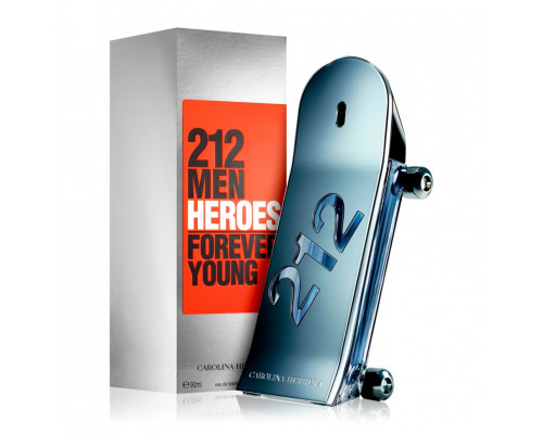 Carolina Herrera 212 Men Heroes Forever Young , Туалетная вода 90 мл