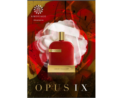 Amouage Library Collection Opus IX , Пробник 2мл