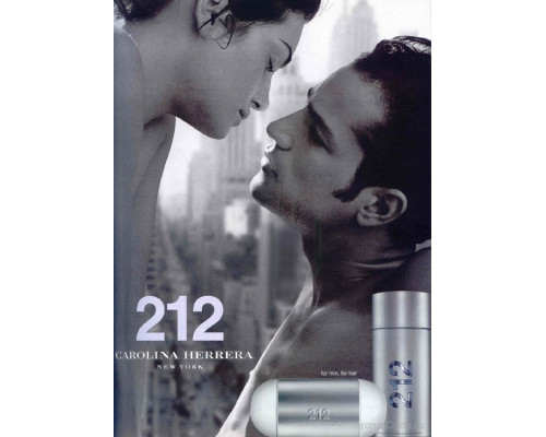 Carolina Herrera 212 For men , Туалетная вода 30мл