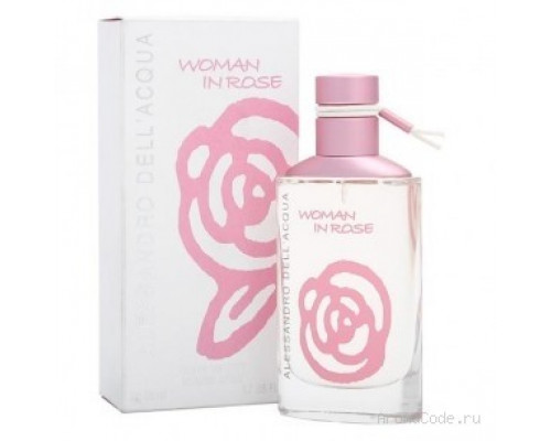 Alessaandro Dell` Acqua Woman in Rose , Туалетная вода 100 мл. (тестер)