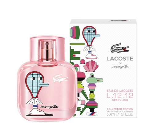 Lacoste L.12.12 Sparkling Collector Edition Pour Femme x Jeremyville , Туалетная вода 50мл