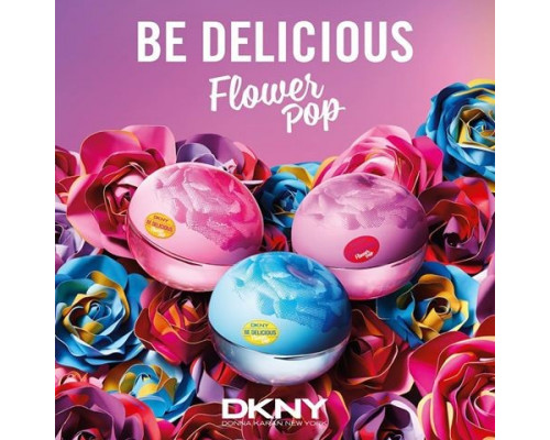 DKNY Be Delicious Flower Pink Pop , Парфюмерная вода 50мл (тестер)