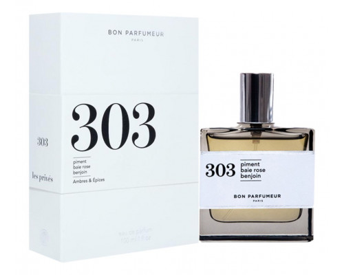 Bon Parfumeur 303 piment, baie rose, benjoin , Парфюмерная вода 100 мл (Тестер)