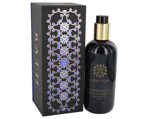 Amouage Interlude man , Набор (п/в 100 ml + гель/душ 300 ml)Шкатулка (sale)