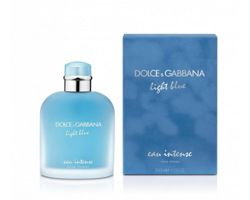 Dolce & Gabbana Light Blue Eau Intense Pour Homme , Парфюмерная вода 200мл