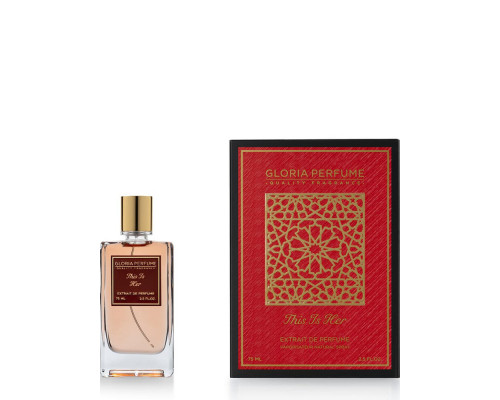 №41 Gloria Perfume This Is Her (Zadig & Voltaire This is Her) , Парфюмерная вода 75 мл