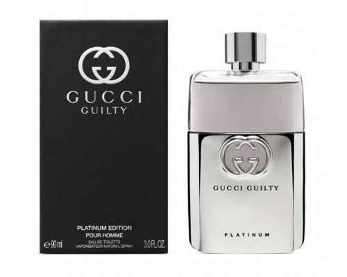 Gucci Guilty Pour Homme Platinum , Туалетная вода 90мл (тестер)