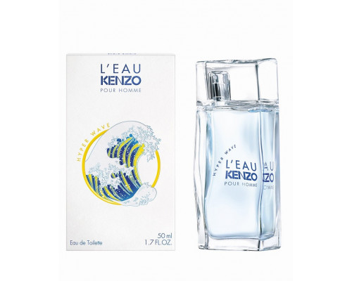 Kenzo L'Eau Pour Homme Hyper Wave , Туалетная вода 50 мл