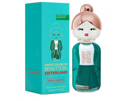 Benetton Sisterland Green Jasmine , Туалетная вода 80мл (тестер)