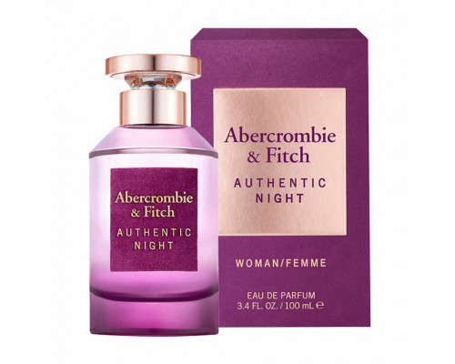 Abercrombie & Fitch Authentic Night , Парфюмерная вода 30 мл