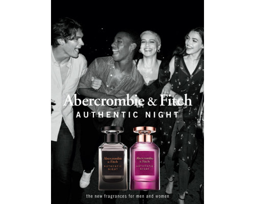 Abercrombie & Fitch Authentic Night , Парфюмерная вода 30 мл