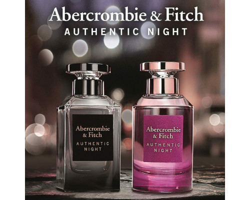 Abercrombie & Fitch Authentic Night , Парфюмерная вода 50мл