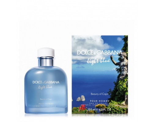 Dolce & Gabbana Light Blue Pour Homme Beauty of Capri , Туалетная вода 125мл