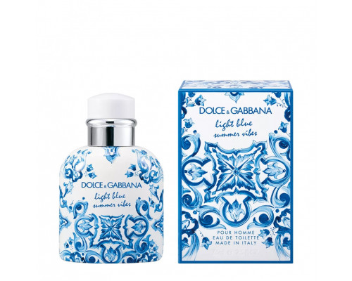 Dolce & Gabbana Light Blue Pour Homme Summer Vibes , Туалетная вода 75 мл