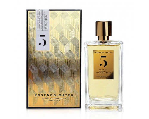 Rosendo Mateu Nº 5 Floral, Amber, Sensual Musk , Парфюмерная вода 100мл