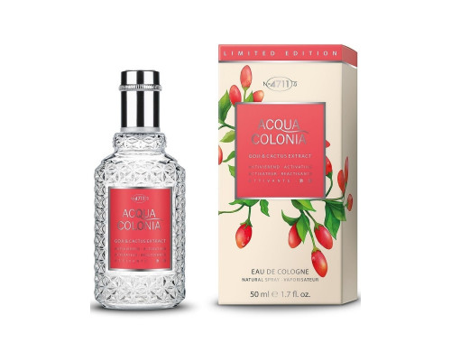 4711 Acqua Colonia Goji & Cactus Extract , Одеколон 50 мл