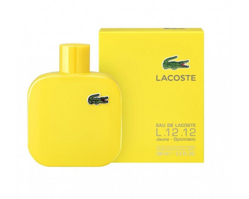 Lacoste Eau de Lacoste L.12.12 Jaune Optimistic , Туалетная вода 100 мл. (тестер)