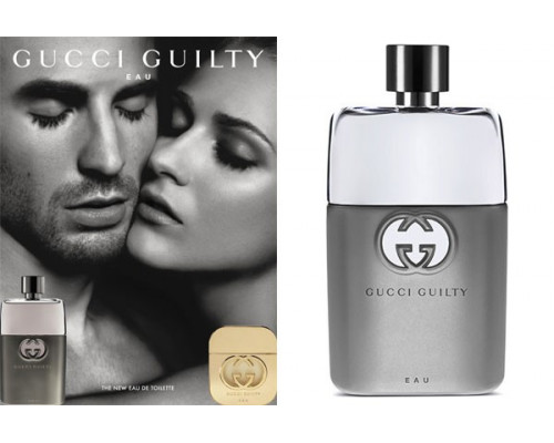 Gucci Guilty Eau Pour Homme , Туалетная вода 90мл (тестер)