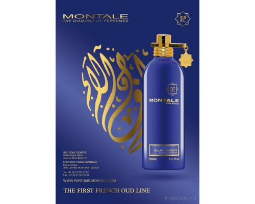 Montale Blue Amber , Парфюмерная вода 100 мл