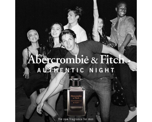 Abercrombie & Fitch Authentic Night Man , Туалетная вода 50 мл