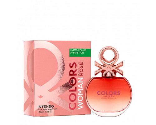 Benetton Colors de Benetton Woman Rose Intenso , Парфюмерная вода 80 мл (тестер)