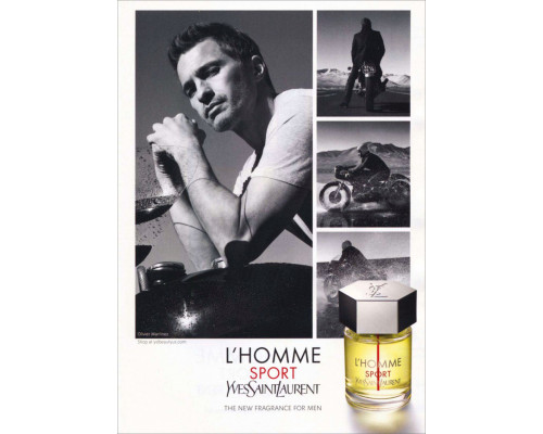 Yves Saint Laurent L`Homme Sport , Туалетная вода 100 мл (тестер)