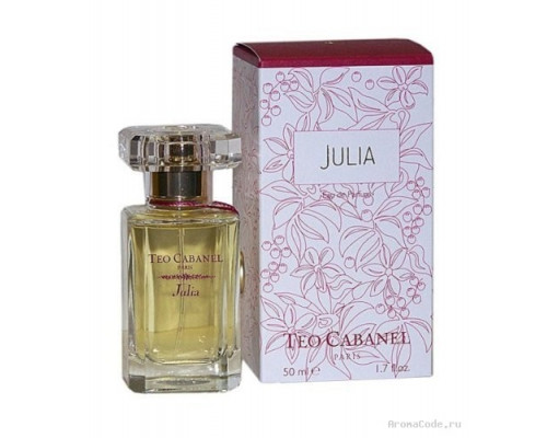 Teo Cabanel Julia Eau de Toilette , Парфюмерная вода 50 мл