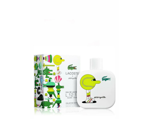 Lacoste L.12.12 Blanc Pure Jeremyville Collector Edition , Туалетная вода 100 мл (тестер)