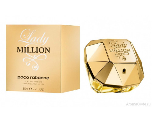 Paco Rabanne Lady Million , Парфюмерная вода 80мл (тестер)