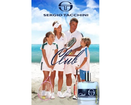 Sergio Tacchini Club , Туалетная вода 100 мл. (тестер)