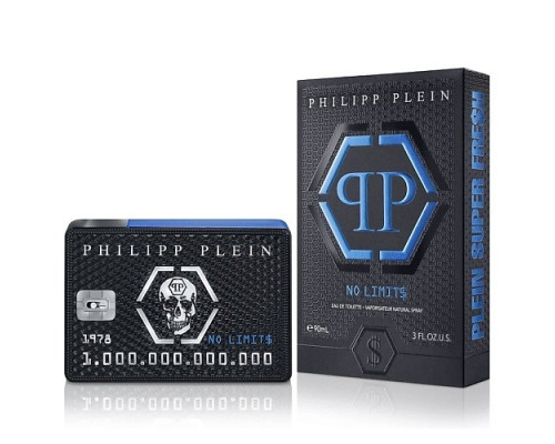 Philipp Plein No Limits Super Fresh , Туалетная вода 90 мл