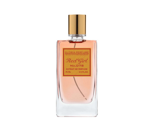 №078 Gloria Perfume Red Girl (Maison Francis Kurkdjian Baccarat Rouge 540 Extrait de Parfum) , Парфюмерная вода 75 мл