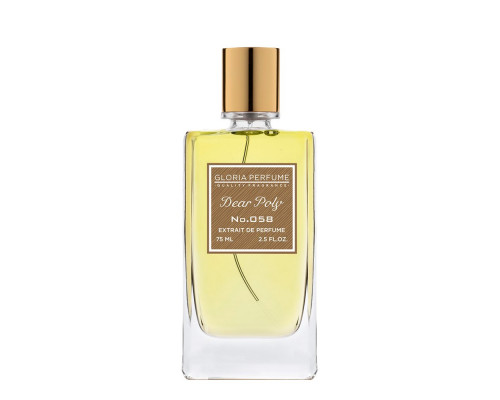 №058 Gloria Perfume Dear Poly (Vilhelm Parfumerie Dear Polly) , Парфюмерная вода 75 мл