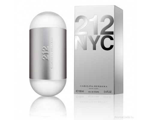 Carolina Herrera 212 for her , Туалетная вода 100мл (тестер)