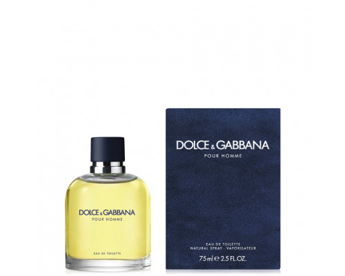 Dolce & Gabbana Pour Homme , Туалетная вода 75мл