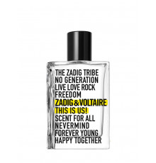 Zadig & Voltaire This is Us , Туалетная вода 100 мл (тестер)