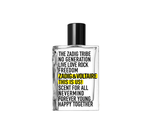 Zadig & Voltaire This is Us , Туалетная вода 100 мл (тестер)