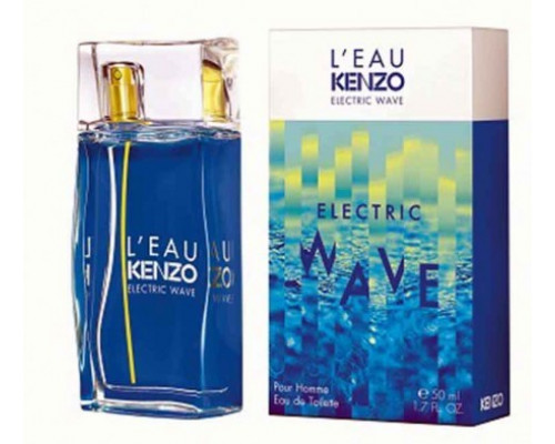 Kenzo L`eau Kenzo Electric Wave Pour Homme , Туалетная вода 50мл (тестер)