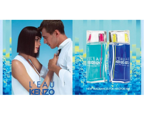 Kenzo L`eau Kenzo Electric Wave Pour Homme , Туалетная вода 50мл (тестер)