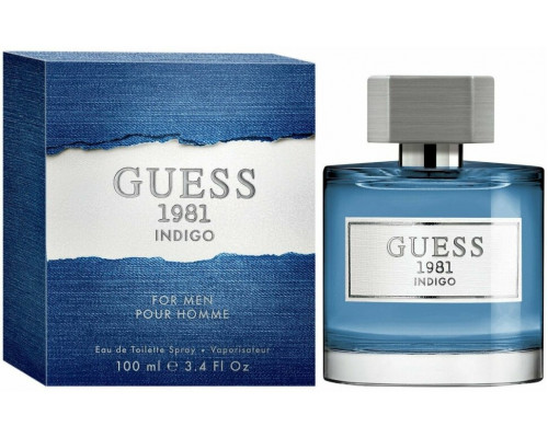 Guess 1981 Indigo for Men , Туалетная вода 100 мл