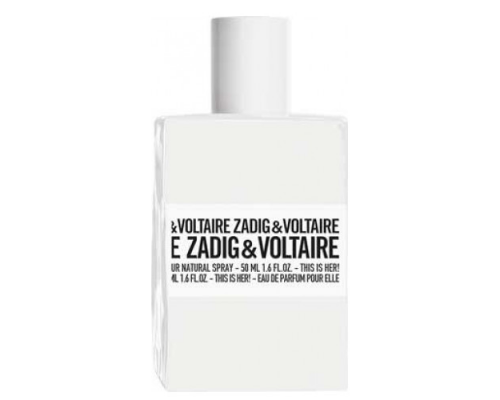 Zadig & Voltaire This is Her , Парфюмерная вода 50мл