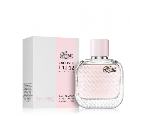 Lacoste L.12.12 Eau de Toilette Rose Eau Fraiche For Her , Туалетная вода 50мл