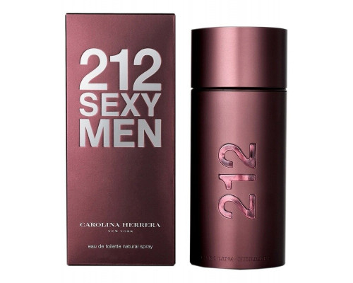 Carolina Herrera 212 Sexy Men , Туалетная вода 100мл (тестер)